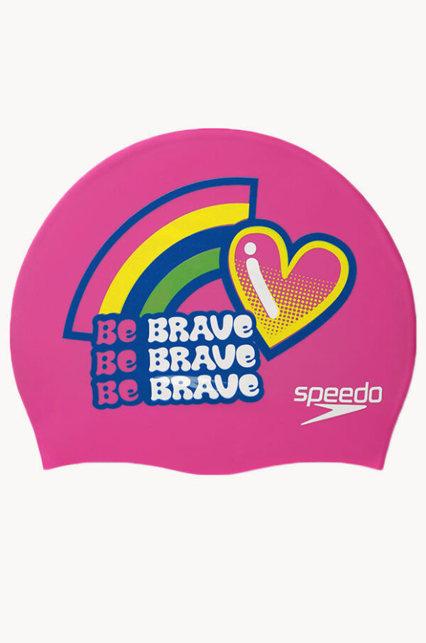 Speedo Junior Rainbow Silicone Cap
