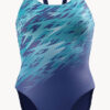 Show Speedo Hyperboom Placement Muscleback One Piece