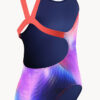 Show Speedo Girls Printed Leaderback One Piece (image 2)