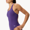 Show Speedo Solid Powerback One Piece (image 3)