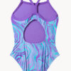Show Speedo Girls Printed Thinstrap One Piece (image 2)
