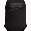Show Speedo Junior Girls Classic Logo One Piece (image 2)