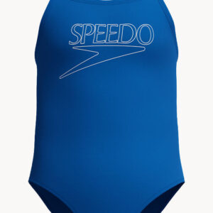 Speedo Junior Girls Classic Logo One Piece