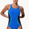 Show Speedo Solid Splice Medalist One Piece (image 2)