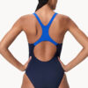 Show Speedo Solid Splice Medalist One Piece (image 3)