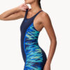 Show Speedo Printed Splice Legsuit (image 3)