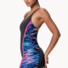Show Speedo Printed Splice Legsuit One Piece (image 3)