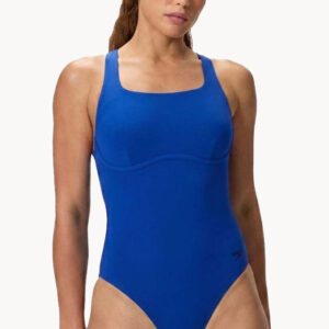 Speedo Solid Flex Band One Piece
