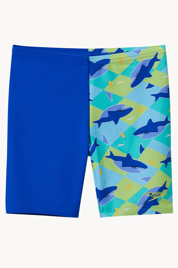 Speedo Toddler Boys Splice Printed Jammer