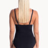 Show Togs Plain Binded V Neck One Piece (image 2)