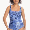 Show Togs Oahu Binded Square Neck One Piece (image 2)