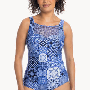 Togs Oahu Mast Mesh High Neck One Piece