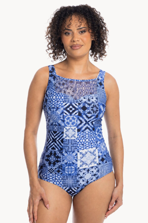 Togs Oahu Mast Mesh High Neck One Piece