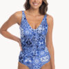 Show Togs Oahu Ruched V Neck One Piece