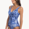 Show Togs Oahu Ruched V Neck One Piece (image 3)