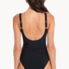 Show Togs Plain Gathered Twist Front One Piece (image 2)