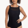 Show Togs Textured Mesh One Piece
