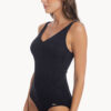 Show Togs Chiseled Plunge V Neck One Piece (image 3)