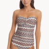Show Togs Chestnut Bandeau One Piece