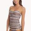 Show Togs Chestnut Bandeau One Piece (image 3)