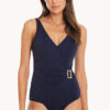 Show Togs Luxe Navy Surplice One Piece