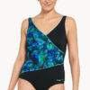 Show Zoggs Mystic Wrap Front One Piece