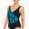 Show Zoggs Mystic Wrap Front One Piece (image 3)