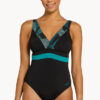 Show Zoggs Evergreen Square Back One Piece