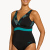 Show Zoggs Evergreen Square Back One Piece (image 3)