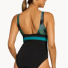 Show Zoggs Evergreen Square Back One Piece (image 2)