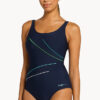 Show Zoggs Atlantis Macmaster Adjustable Scoopback One Piece (image 3)