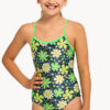 Show Zoggs Girls Boho Magic Sprintback One Piece