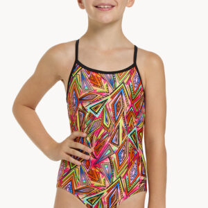 Zoggs Girls Kona Sprintback One Piece