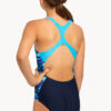 Show Zoggs Girls Drone Rowleeback One Piece (image 3)