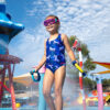 Show Zoggs Girls Pegaso Actionback One Piece