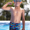 Show Zoggs Boys Bonz Hip Racer Trunk