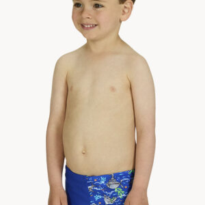 Zoggs Boys Oceanic Hip Racer Trunk