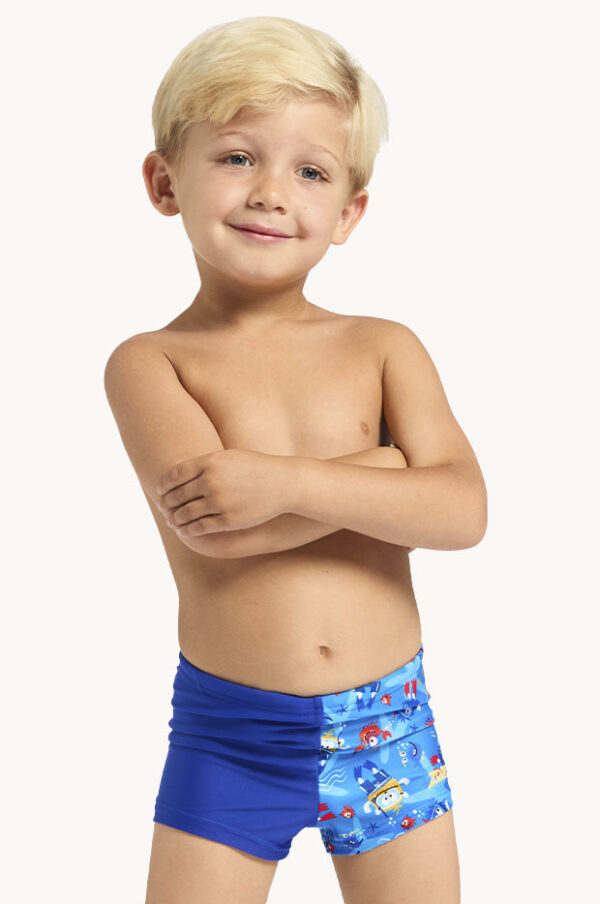 Zoggs Boys Sea Alien Hip Racer Trunk