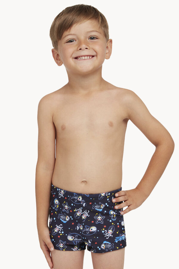 Zoggs Boys Sea Ahoy Hip Racer Trunk