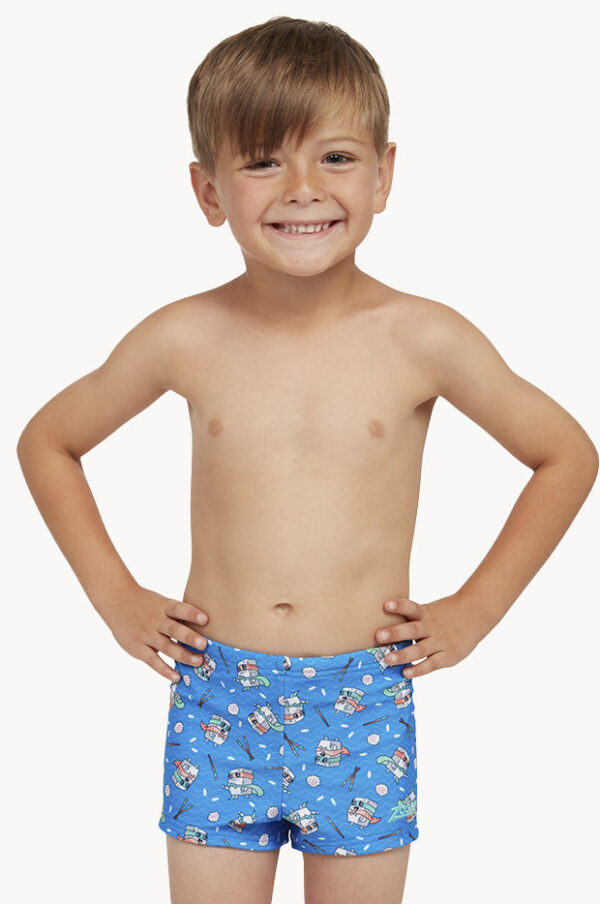 Zoggs Boys Super Sushi Hip Racer Trunk