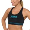 Show Zoggs Extender Light Blue Actionback 2 Piece (image 3)