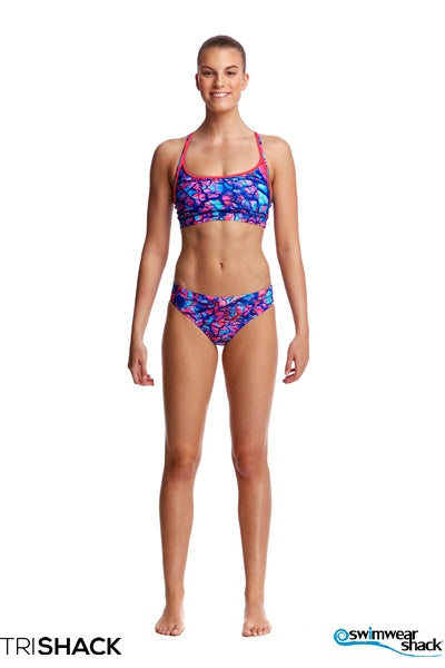 Funkita Ladies Sports Brief Rusted