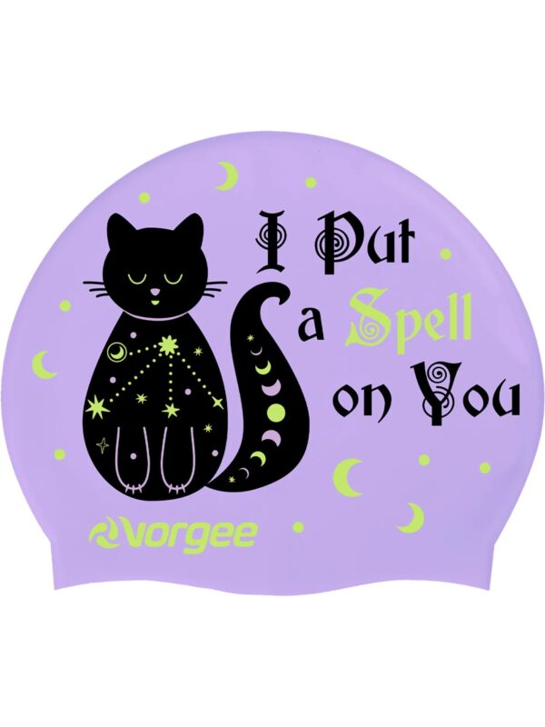 Vorgee Miss Glamour Black Cat Silicone Cap
