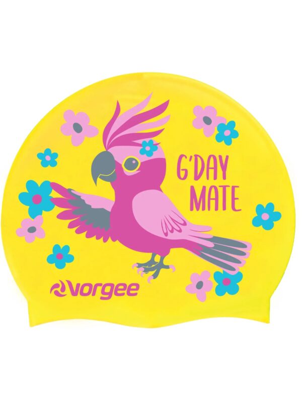 Vorgee Miss Glamour Gday Galah Silicone Cap