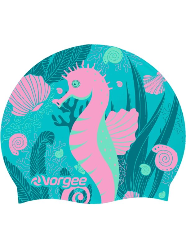 Vorgee Miss Glamour Seahorse Silicone Cap